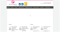 Desktop Screenshot of polidiagnosticoempresas.pt